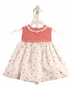 MARTIN AMANDA  PINK SEERSUCKER   DRESS