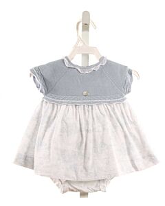 MARTIN AMANDA  BLUE SWISS DOT   DRESS