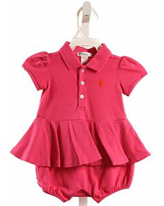 RALPH LAUREN  PINK PIQUE   BUBBLE