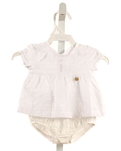 MAYORAL  WHITE SWISS DOT   2-PIECE OUTFIT