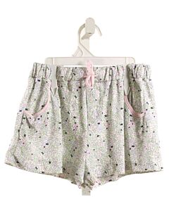 BELLA BLISS  LT GREEN  FLORAL  SHORTS