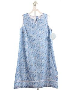LITTLE ENGLISH  BLUE  FLORAL  DRESS