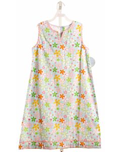 LITTLE ENGLISH  MULTI-COLOR  FLORAL  DRESS