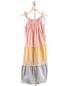 BELLA BLISS  MULTI-COLOR  STRIPED  KNIT DRESS