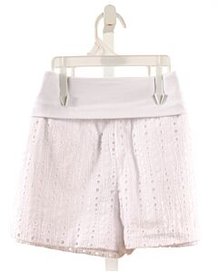 BELLA BLISS  WHITE EYELET   SHORTS