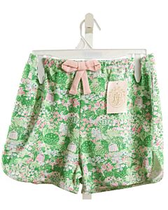 THE BEAUFORT BONNET COMPANY  GREEN  FLORAL  SHORTS