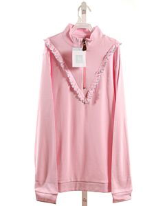 BELLA BLISS  PINK    PULLOVER WITH RUFFLE