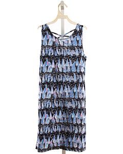 LILLY PULITZER  NAVY  PRINT  KNIT DRESS