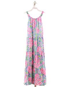 LILLY PULITZER  HOT PINK  FLORAL  KNIT DRESS
