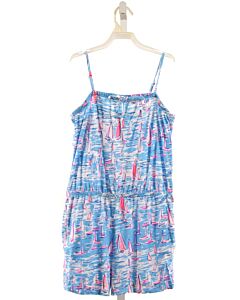 LILLY PULITZER  BLUE    KNIT ROMPER