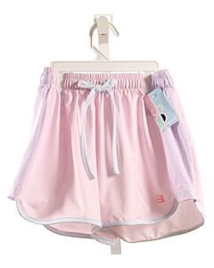 SET BY LULLABY SET  LT PINK  GINGHAM  SHORTS