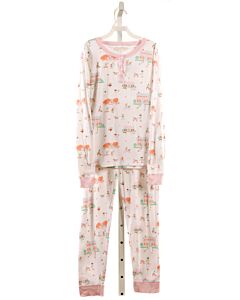 THE BEAUFORT BONNET COMPANY  ORANGE  PRINT  LOUNGEWEAR
