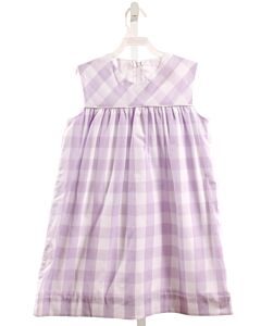 THE BEAUFORT BONNET COMPANY  LAVENDER  GINGHAM  DRESS