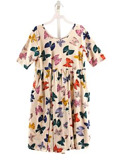 HANNA ANDERSSON  MULTI-COLOR   PRINTED DESIGN KNIT DRESS