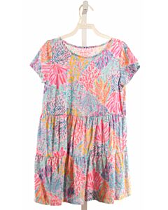 LILLY PULITZER  MULTI-COLOR   PRINTED DESIGN KNIT DRESS