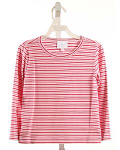 LITTLE ENGLISH  PINK  STRIPED  T-SHIRT