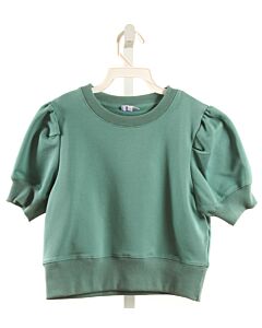 PLEAT.  GREEN    SHIRT-SS