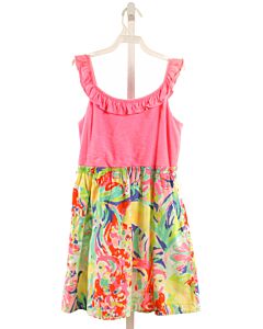 LILLY PULITZER  HOT PINK  FLORAL  DRESS