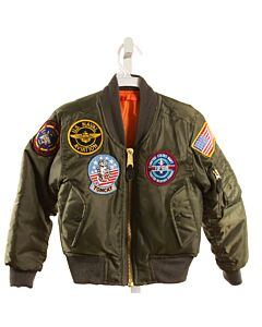 ROTHCO  GREEN   APPLIQUED OUTERWEAR