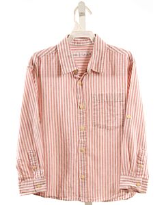 ZARA  RED  STRIPED  DRESS SHIRT
