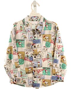 ZARA  MULTI-COLOR  PRINT  DRESS SHIRT