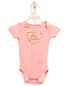 JUICY COUTURE  PINK  PRINT  KNIT BUBBLE