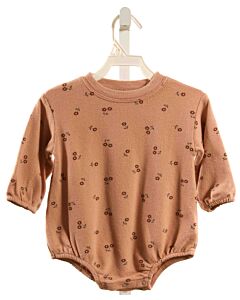 RYLEE & CRU  PINK TERRY CLOTH FLORAL  KNIT BUBBLE
