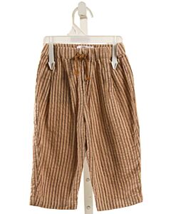 ZARA  BROWN  STRIPED  PANTS