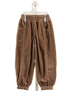 ZARA  BROWN CORDUROY   PANTS