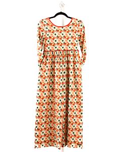 MATILDA JANE  RED  FLORAL  KNIT ROMPER