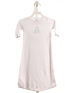 JJ GOWN  WHITE   APPLIQUED LAYETTE