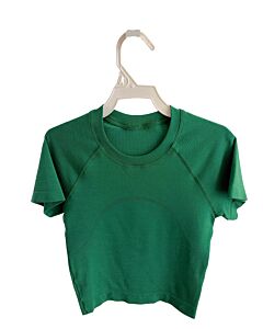 LULULEMON GREEN KNIT SS SHIRT