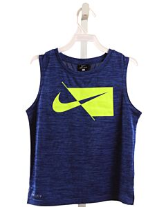 NIKE  BLUE  PRINT  KNIT TANK