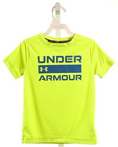 UNDER ARMOUR  BRIGHT YELLOW    T-SHIRT