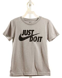 NIKE  GRAY  PRINT  T-SHIRT