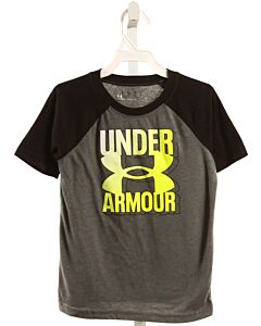 UNDER ARMOUR  GRAY  PRINT  T-SHIRT