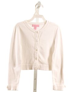 LILLY PULITZER  WHITE KNIT   CARDIGAN