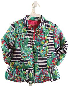 LILLY PULITZER  MULTI-COLOR  FLORAL  OUTERWEAR