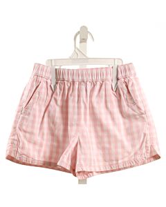 VINEYARD VINES  LT PINK  GINGHAM  SHORTS