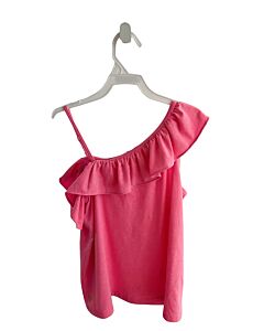 LILLY PULITZER  HOT PINK    SLEEVELESS SHIRT
