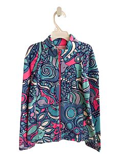 LILLY PULITZER  BLUE   PRINTED DESIGN OUTERWEAR