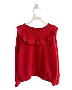 HANNA ANDERSSON  RED    PULLOVER WITH RUFFLE