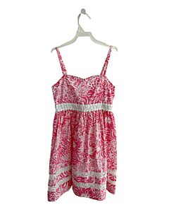 LILLY PULITZER  PINK   PRINTED DESIGN DRESS