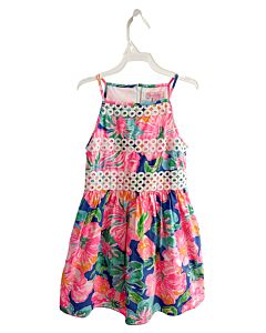 LILLY PULITZER  HOT PINK  FLORAL  DRESS