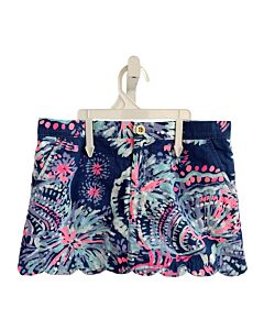 LILLY PULITZER  BLUE  FLORAL  SKORT