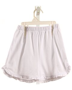 LITTLE ENGLISH  WHITE    SHORTS WITH RUFFLE