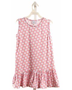 JAMES & LOTTIE  PINK    KNIT DRESS