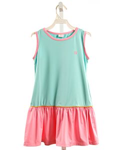 SET BY LULLABY SET  AQUA    KNIT DRESS