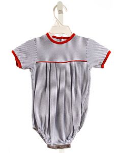SQUIGGLES  NAVY  STRIPED  KNIT BUBBLE