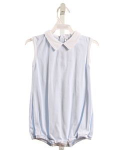 MILLY MARIE  LT BLUE    KNIT BUBBLE WITH PICOT STITCHING